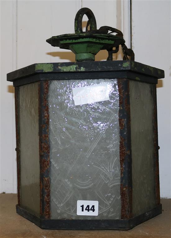 Art Deco lantern